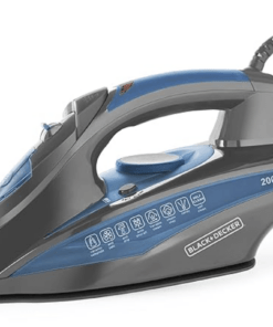 Black Decker Bxir2001In 2000 Watts Steam Iron Press With Auto